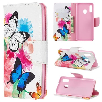 Wonder Series Samsung Galaxy A20e Wallet Schutzhülle