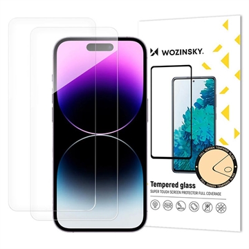 iPhone 17/16 Pro Wozinsky Super Tough Panzerglas - 2 Stk.