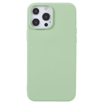 X-Level iPhone 14 Pro Liquid Silikonhülle - Grün