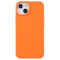 X-Level iPhone 14 Gummierte Kunststoff Hülle - Orange