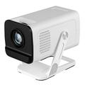 X1AR Android 14 tragbarer Projektor - 720p, 4K-Unterstützung, WLAN 6, Bluetooth 5.4 - Weiß