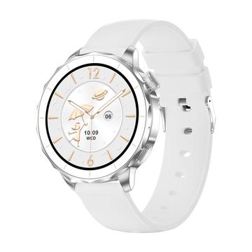 X2Mini Stylische Smartwatch mit 4GB Speicher und dänischer Sprache - Silber