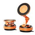 X69ZS Magnetische Autotelefonhalterung mit 360°-Drehung - Orange