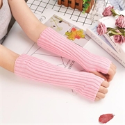 XT-0016 Winter Fingerlose Handschuhe - 30cm - Rosa