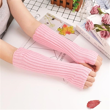 XT-0016 Winter Fingerlose Handschuhe - 30cm - Rosa