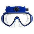 XT191 Tauchmaske mit 4-Megapixel-Kamera, WLAN - Blau