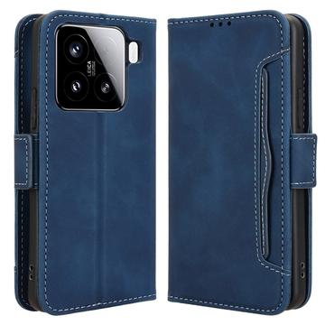 Cardholder Serie Xiaomi 15 Pro Wallet Hülle - Blau