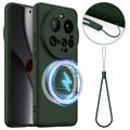 Xiaomi 15 Ultra Liquid Silikonhülle - MagSafe-kompatibel - Dunkel Grün