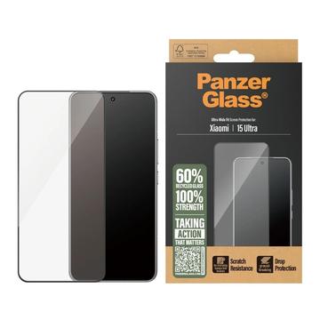 Xiaomi 15 Ultra PanzerGlass Ultra-Wide Fit Panzerglas - Schwarz Rand