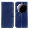 Xiaomi 15 Ultra Wallet Schutzhülle mit Magnetverschluss - Blau
