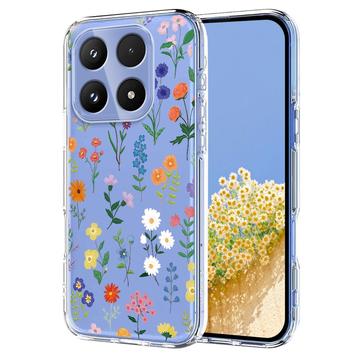 Xiaomi 17 TPU-Hülle mit Blumenmuster