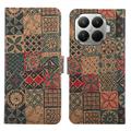 Xiaomi 17T Bohemian Wallet Hülle - Blütenblätter