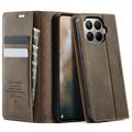 Xiaomi 17T Pro Caseme 033 Kalb Textur Brieftasche Hülle mit RFID-Blockierung - Kaffee