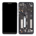 Xiaomi Mi 8 Lite Oberschale & LCD Display - Schwarz