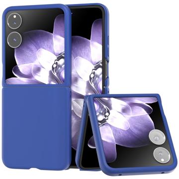 Xiaomi Mix Flip Gummierte Kunststoff Hülle - Blau