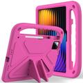 Xiaomi Pad 7/7 Pro/8/8 Pro/Poco Pad X1 Kinder Tragen Stoßfest Hülle - Hot Pink