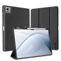 Xiaomi Pad 7 Ultra Dux Ducis Domo Tri-Fold Smart Folio Hülle - Schwarz