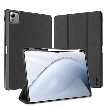 Xiaomi Pad 7 Ultra Dux Ducis Domo Tri-Fold Smart Folio Hülle - Schwarz