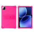 Xiaomi Pad 9 Silikonhülle mit Kickstand - Hot Pink