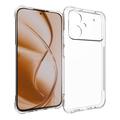 Xiaomi Poco M8 Power stoßfeste Silikonhülle - Durchsichtig