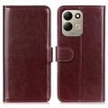 Xiaomi Redmi 17 5G/4G Wallet Hülle mit Ständer - Braun