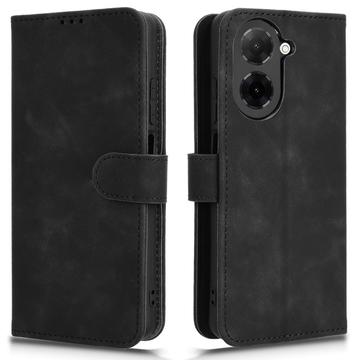 Xiaomi Redmi A5 4G/Poco C71 Wallet Schutzhülle mit Magnetverschluss - Schwarz