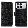 Xiaomi Redmi K100 Pro/Poco F9 Pro Crocodile Serie Lederhülle mit Geldbörse mit RFID