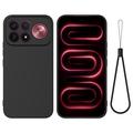 Xiaomi Redmi K100 Pro Max/Poco F9 Ultra Liquid Silikonhülle mit Handschlaufe