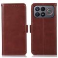 Xiaomi Redmi K100 Pro Max/Poco F9 Ultra Wallet Leder Hülle mit RFID