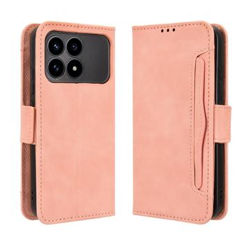 Xiaomi Redmi K90/Poco F8 Pro Kartenetui mit Geldbörse - Rosa