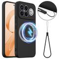 Xiaomi Redmi K90 Pro Max/Poco X8 Ultra Liquid Silikonhülle - MagSafe-kompatibel - Schwarz