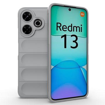 Xiaomi Redmi Note 13R/Redmi 13 5G Rugged TPU Hülle - Hellgrau