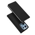 Xiaomi Redmi Note 14S Dux Ducis Skin Pro Flip Hülle - Schwarz