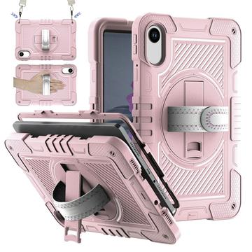 Xiaomi Redmi Pad 2 Heavy Duty 360 Hülle mit Handschlaufe - Roségold