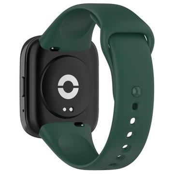 Xiaomi Redmi Watch 3 Lite/3 Active Soft Silikonarmband - Dunkel Grün