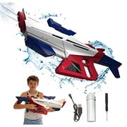 Y12 Elektrische Wasserpistole / Wasserblaster mit Lichteffekten - Rot / Blau