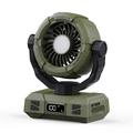 Y7 Tragbarer Camping-Zeltventilator mit LED-Licht