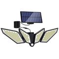 YY-22226 4-fach-LED-Solarleuchte mit PIR-Bewegungssensor - 800 Lumen