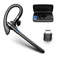 YYK-526 Bluetooth-Headset mit ENC-Dual-Mikrofon und Geräuschunterdrückung - Schwarz