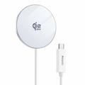Yesido DS41 Qi 2.2 25W magnetisches kabelloses Ladegerät – Weiß