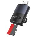 Yesido GS37 USB-C TF Kartenleser mit Umhängeband - 480 Mbps Plug-and-Play OTG Adapter