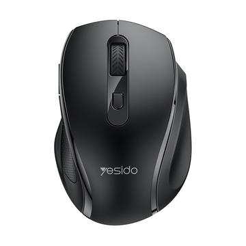 Yesido KB45 2.4G 6-Tasten Wireless Silent Mouse - Schwarz