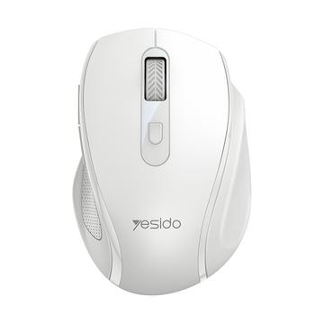 Yesido KB45 2.4G 6-Tasten Wireless Silent Mouse - Weiß
