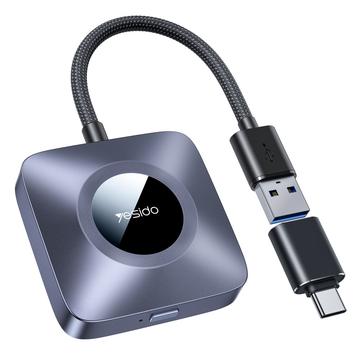 Yesido KM23 Kabelgebundener zu drahtloser CarPlay-Adapter