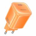 Yesido YC117 60W GaN-Ladegerät mit USB-C-Anschluss und USB-C-Kabel – Orange