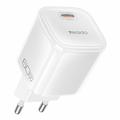 Yesido YC117 60W GaN-Ladegerät mit USB-C-Anschluss und USB-C-Kabel – Weiß