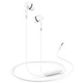 Yesido YH46 3,5-mm-Kabel-In-Ear-Kopfhörer mit HD-Mikrofon - Weiß