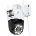 ZOSI C298Pro 8MP Dual-Lens PTZ Kamera mit AI Tracking und Farb-Nachtsicht