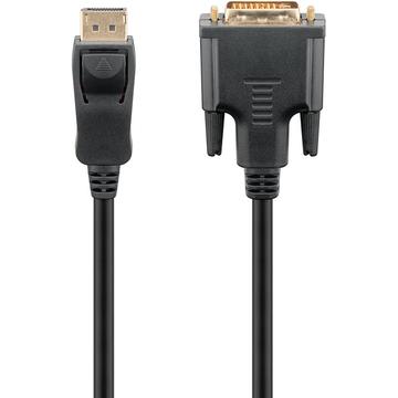 Goobay DisplayPort 1.2 / DVI-D Adapter Kabel - Vergoldet - 3m