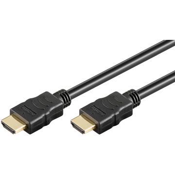 Goobay LC HDMI 2.0 Kabel - 1m - Schwarz